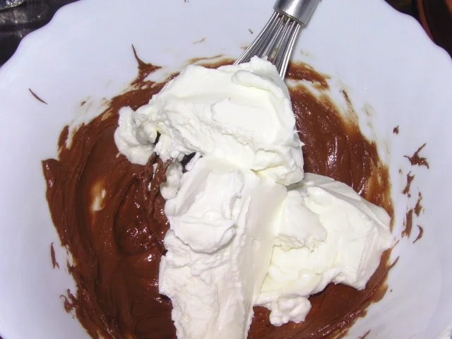 Nougat-Frischkäse-Creme mit Zimtkirschen - Rezept - Bild Nr. 8