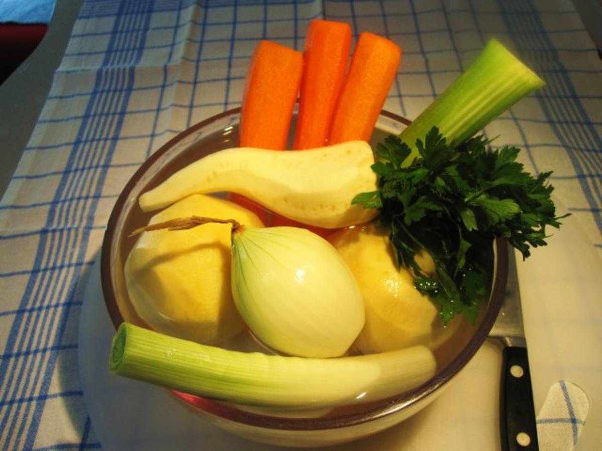 Cremesuppe aus verschiedenen Gemüsen... - Rezept - Bild Nr. 2