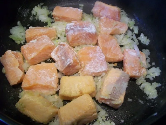 Rezept: Lachs - Sahne - Soße Bild Nr. 2 Lachs - Sahne - Soße - Rezept - Bild Nr. 2