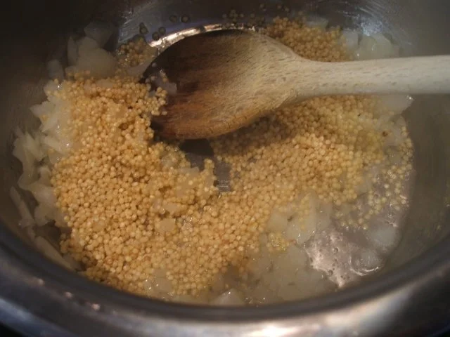 Suppen: Hirsesüppchen mit Kürbischutney - Rezept - Bild Nr. 3