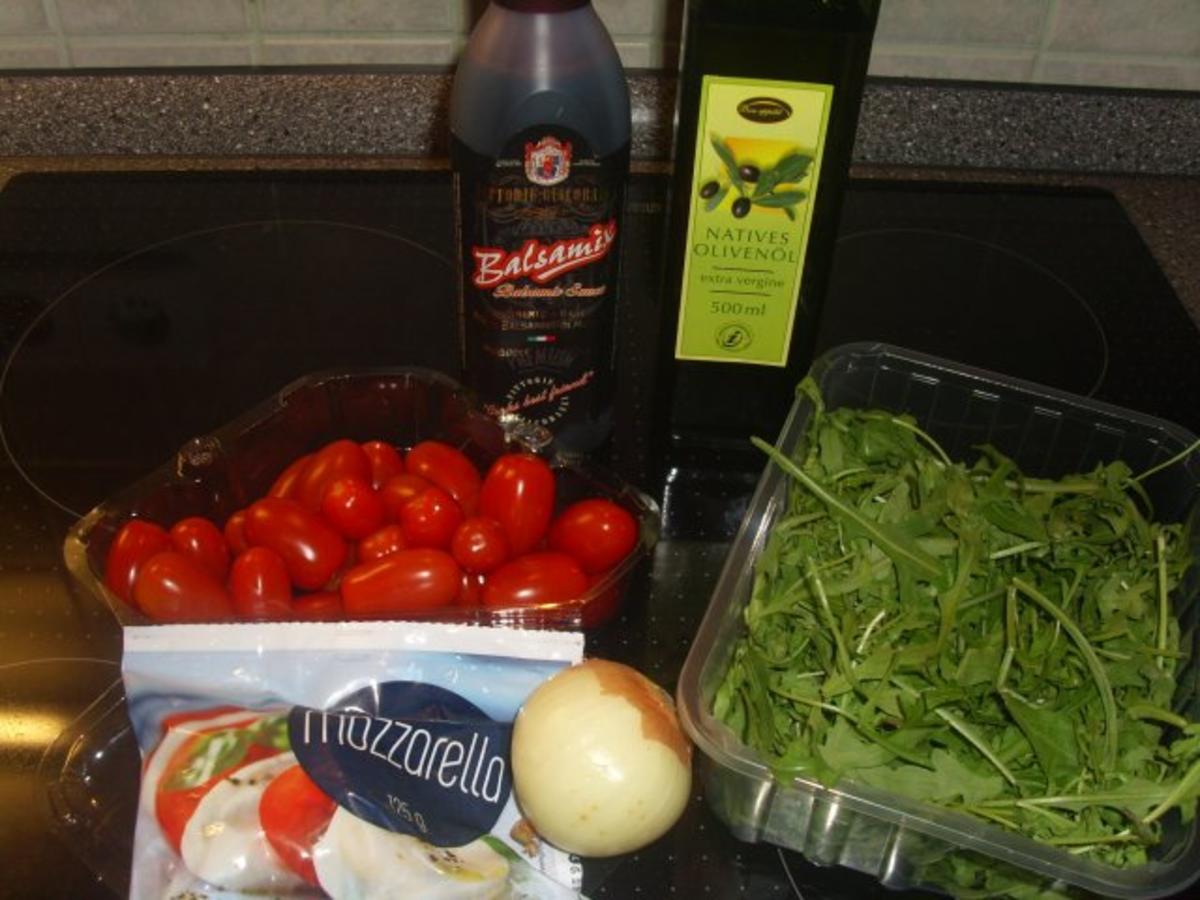 Rucola-Mozzarella Salat - Rezept - Bild Nr. 2