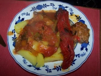 Rezept: gefüllte Paprikaschoten gefüllte Paprikaschoten - Rezept