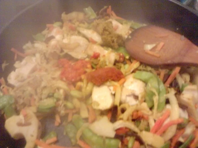 LECKELE LESTEVELWELTUNG SUPELSCHNELL -- LESTEPFANNE SHANGHAI -- Hähnchen-Wok - Rezept - Bild Nr. 7