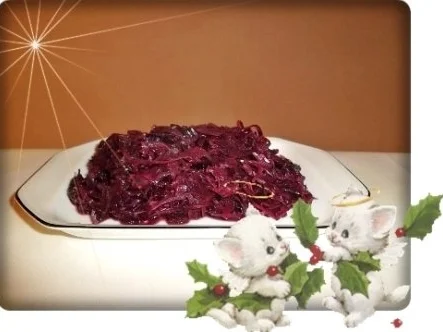 Rezept: Festliches Preiselbeerrotkohl Festliches Preiselbeerrotkohl - Rezept