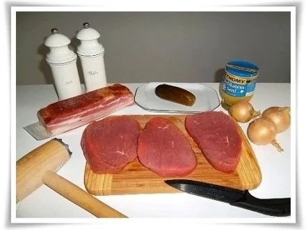 Rezept: Die Klassische Rinderrouladen in einer würzigen Sauce Bild Nr. 3 Die Klassische Rinderrouladen in einer würzigen Sauce - Rezept - Bild Nr. 3