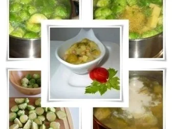 Rezept: Rosenkohl- Kichererbsensuppe Bild Nr. 13 Rosenkohl- Kichererbsensuppe - Rezept - Bild Nr. 13