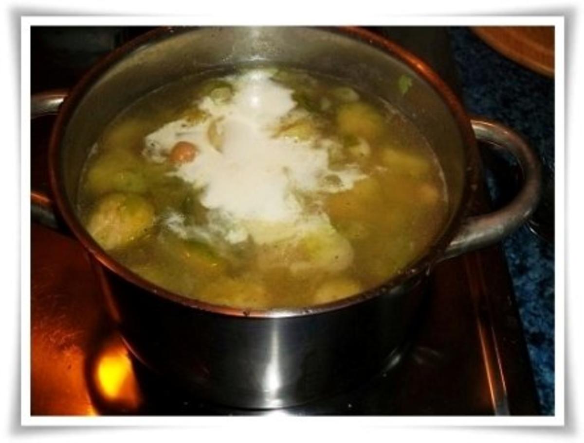 Rosenkohl- Kichererbsensuppe - Rezept - Bild Nr. 11