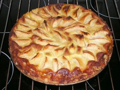 Apfelkuchen mit Rum - Rezept