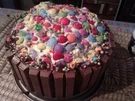 Kit-Kat Smarties Torte - Rezept