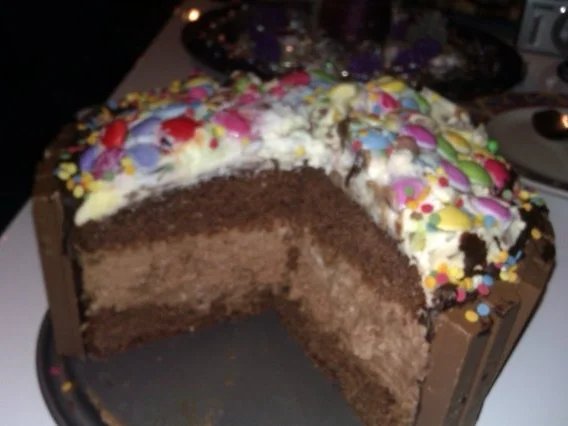 Kit-Kat Smarties Torte - Rezept - Bild Nr. 3