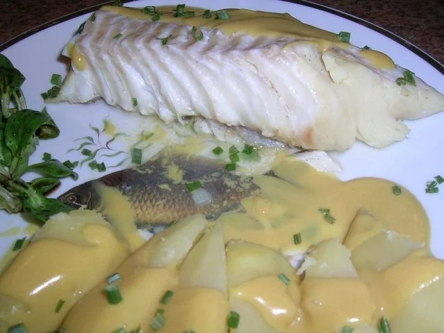 Kabeljau gedünstet mit Senfsauce, - Rezept - Bild Nr. 5