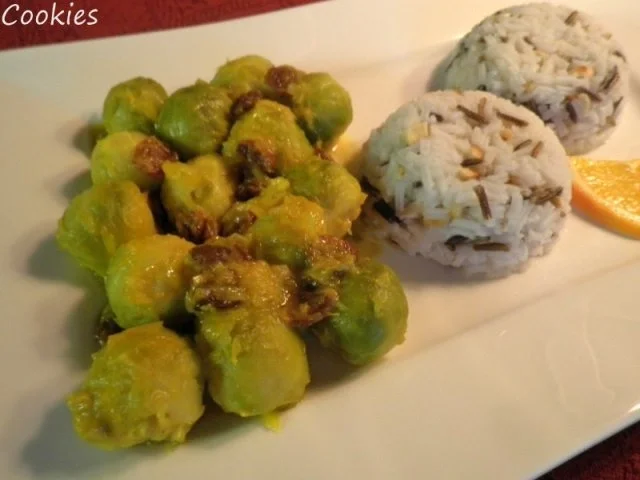 Rezept: Orangen - Rosenkohl - Curry Orangen - Rosenkohl - Curry - Rezept