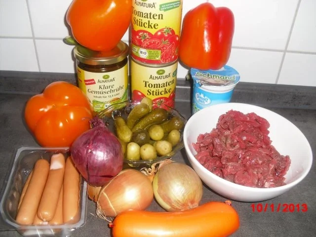 Rezept: Soljanka Bild Nr. 2 Soljanka - Rezept - Bild Nr. 2