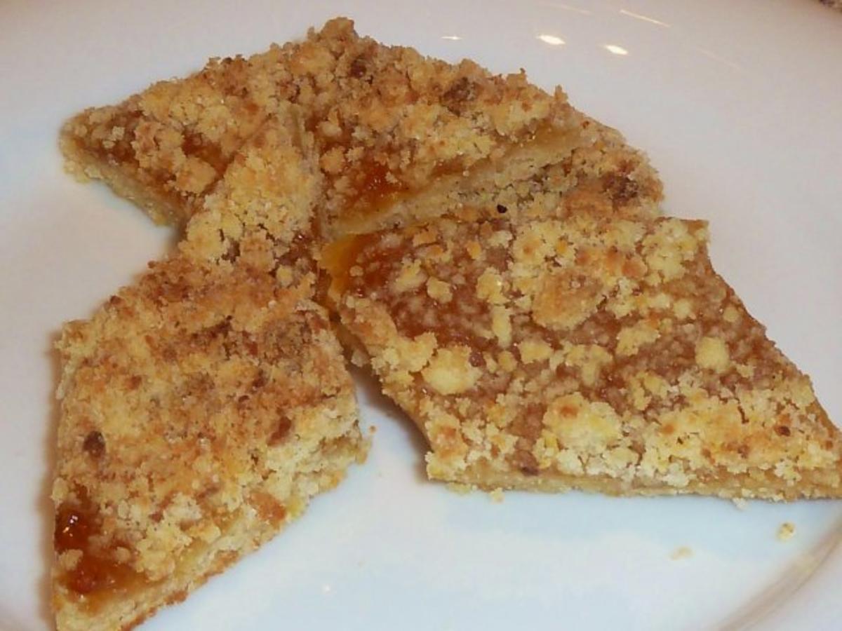 gepfefferte Pfirsich-Rauten - Rezept