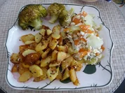 Fleischlos : Möhren - Broccoli - Auflauf - Rezept