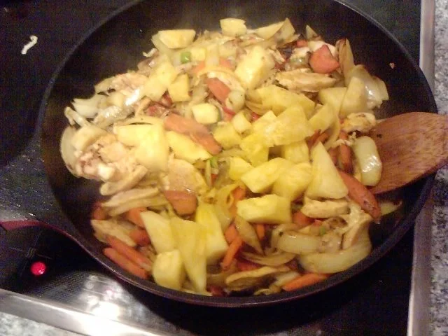 PINA COLADA GANZ ANDERS - IN DER PFANNE SCHARF GEWOKT - LESTEHÄHNCHENPFANNE 2 - Rezept - Bild Nr. 6