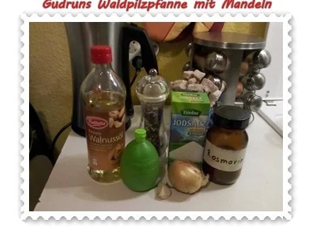 Pilze: Waldpilzpfanne mit Mandeln - Rezept - Bild Nr. 5