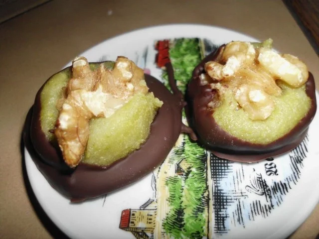 Pistazien-Marzipan-Pralinen - Rezept - Bild Nr. 2