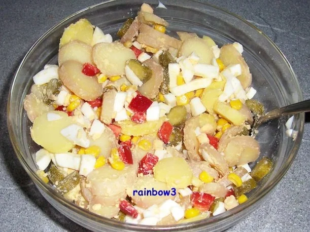 Salat: Kartoffel-Eier-Salat - Rezept - Bild Nr. 2