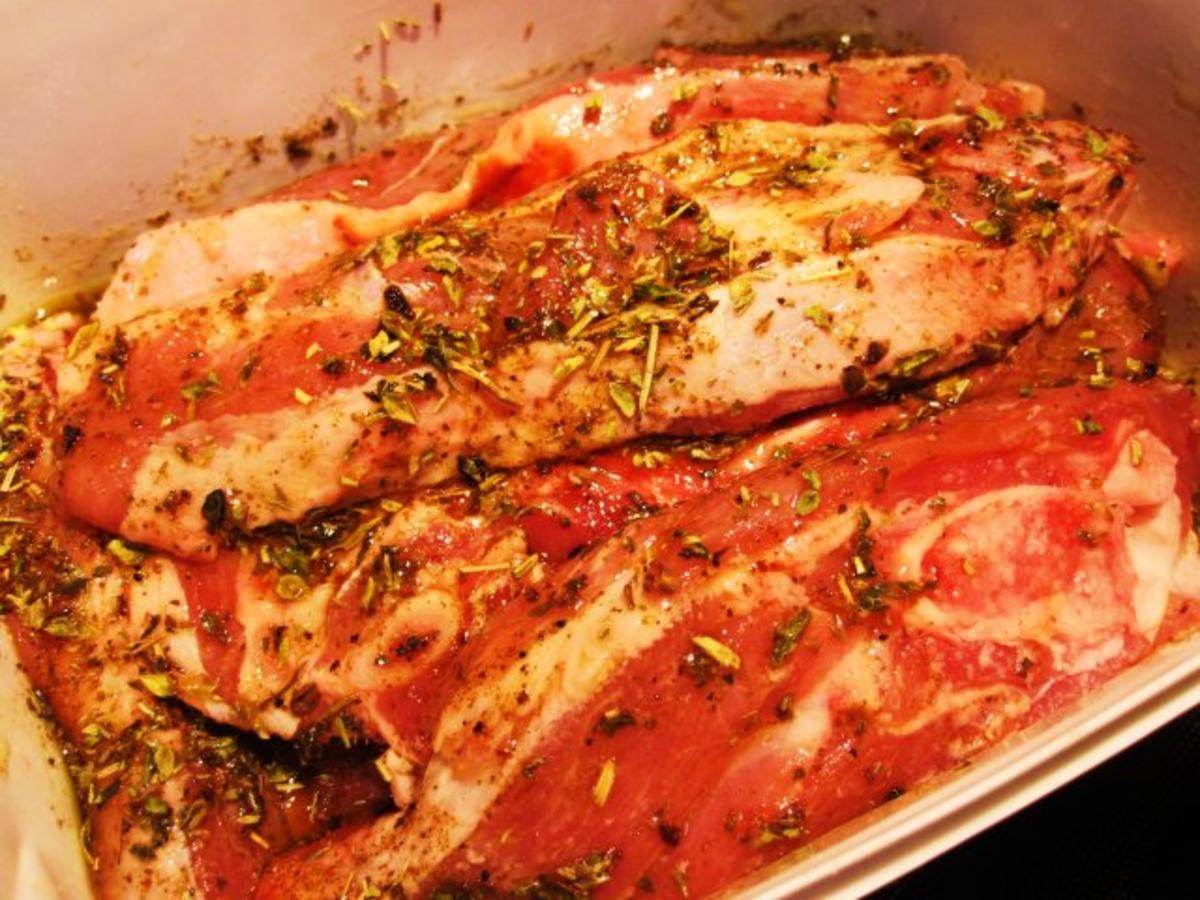 Lieblings-Marinade für Lammfleisch - Rezept