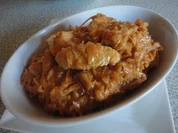 Rezept: Pikantes Krautfleisch mit Pute Pikantes Krautfleisch mit Pute - Rezept