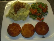 Jägerschnitzel mit Käsepanade - Rezept