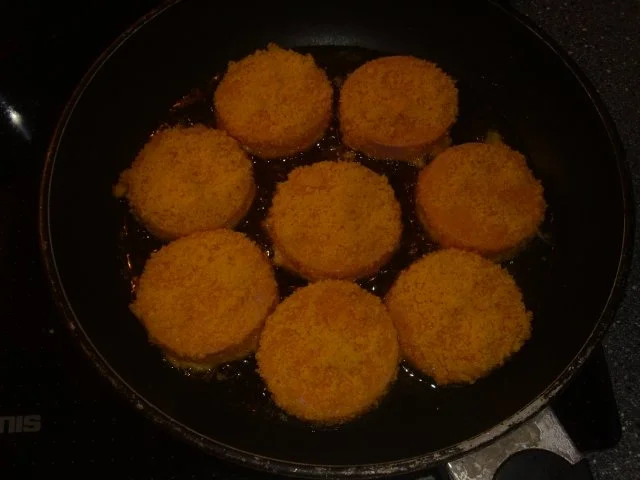 Rezept: Jägerschnitzel mit Käsepanade Bild Nr. 5 Jägerschnitzel mit Käsepanade - Rezept - Bild Nr. 5