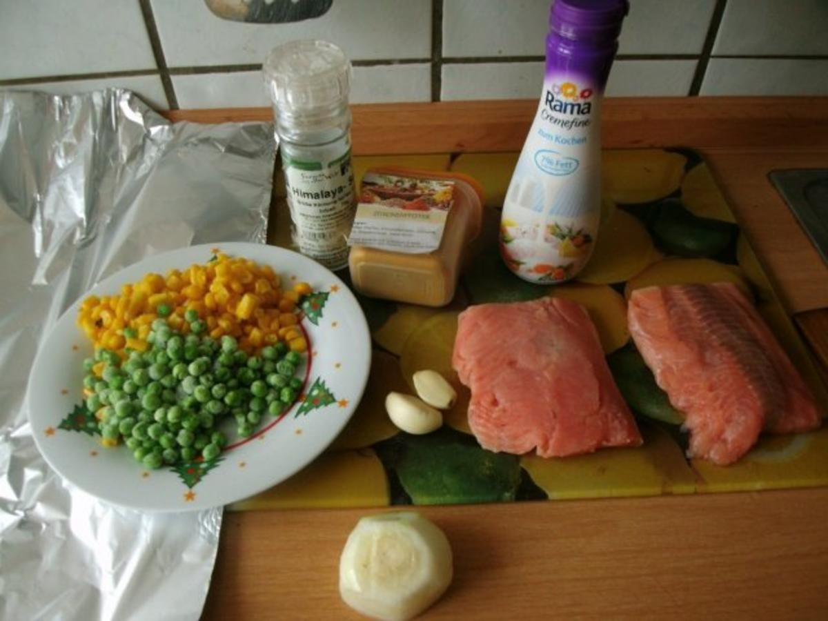 Lachs in Weißwein- Sauce - Rezept mit Bild - kochbar.de