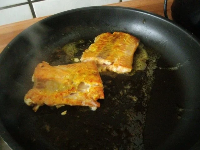 Lachs in Weißwein- Sauce - Rezept - Bild Nr. 5