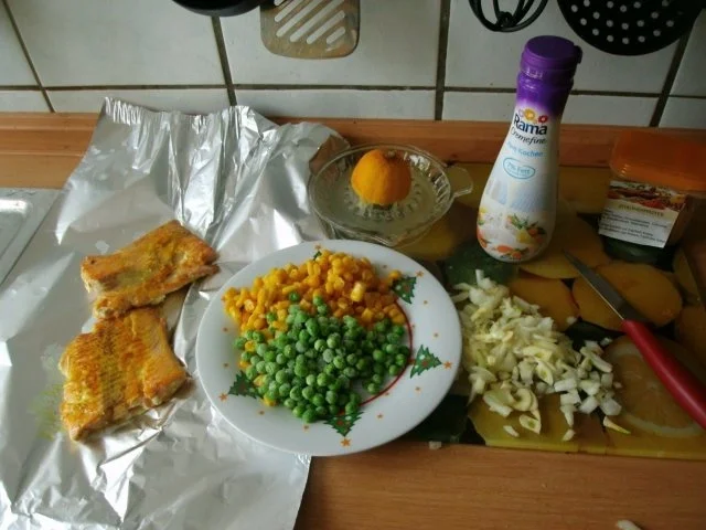 Lachs in Weißwein- Sauce - Rezept - Bild Nr. 6