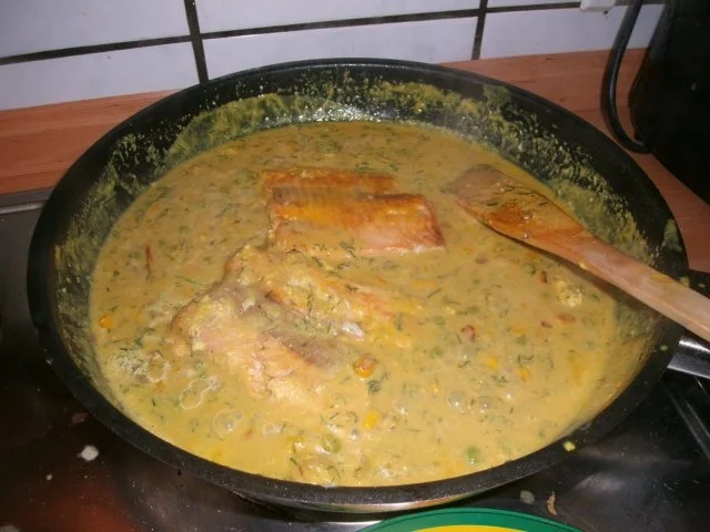 Lachs in Weißwein- Sauce - Rezept - Bild Nr. 9