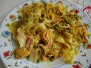 Lachs in Weißwein- Sauce - Rezept