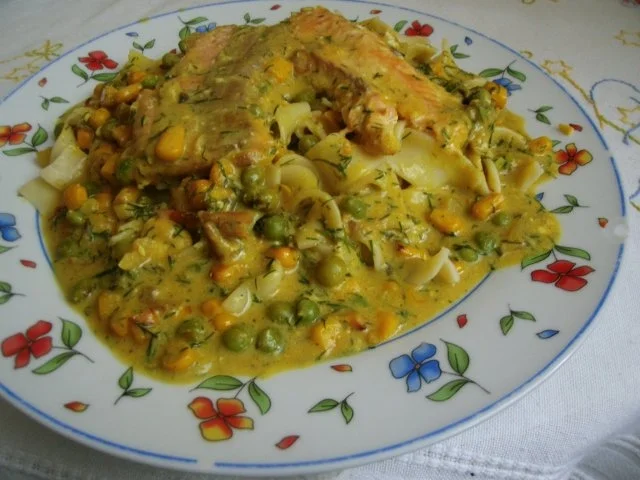 Lachs in Weißwein- Sauce - Rezept - Bild Nr. 12