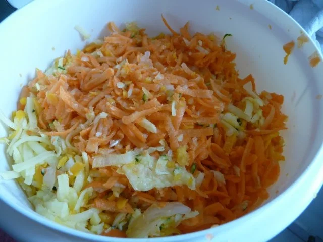 Rezept: Vegan : Gemüsepuffer Bild Nr. 8 Vegan : Gemüsepuffer - Rezept - Bild Nr. 8