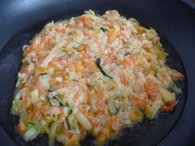 Rezept: Vegan : Gemüsepuffer Bild Nr. 11 Vegan : Gemüsepuffer - Rezept - Bild Nr. 11