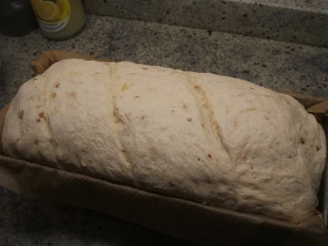 Brot/Brötchen: Kastenweißbrot mit Zwiebeln und Speck - Rezept - Bild Nr. 8