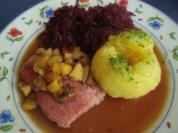 Kasselerbraten in Rotweinsoße - Rezept