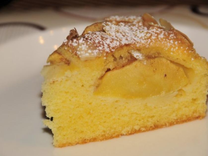 Kuchenzwerg: Apfel-Eierlikör-Kuchen - Rezept - kochbar.de