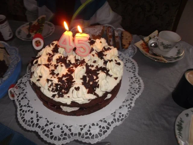 Schwarzwälder Kirschtorte - ohne Alc - - Rezept