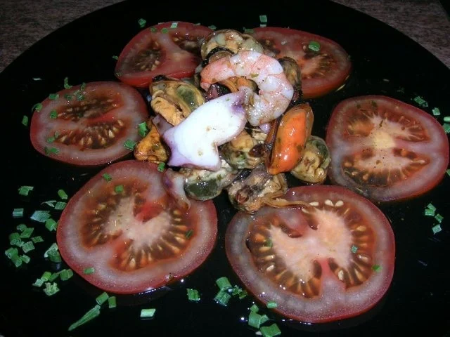 Meeresfrüchtesalat - kleine Vorspeise - - Rezept