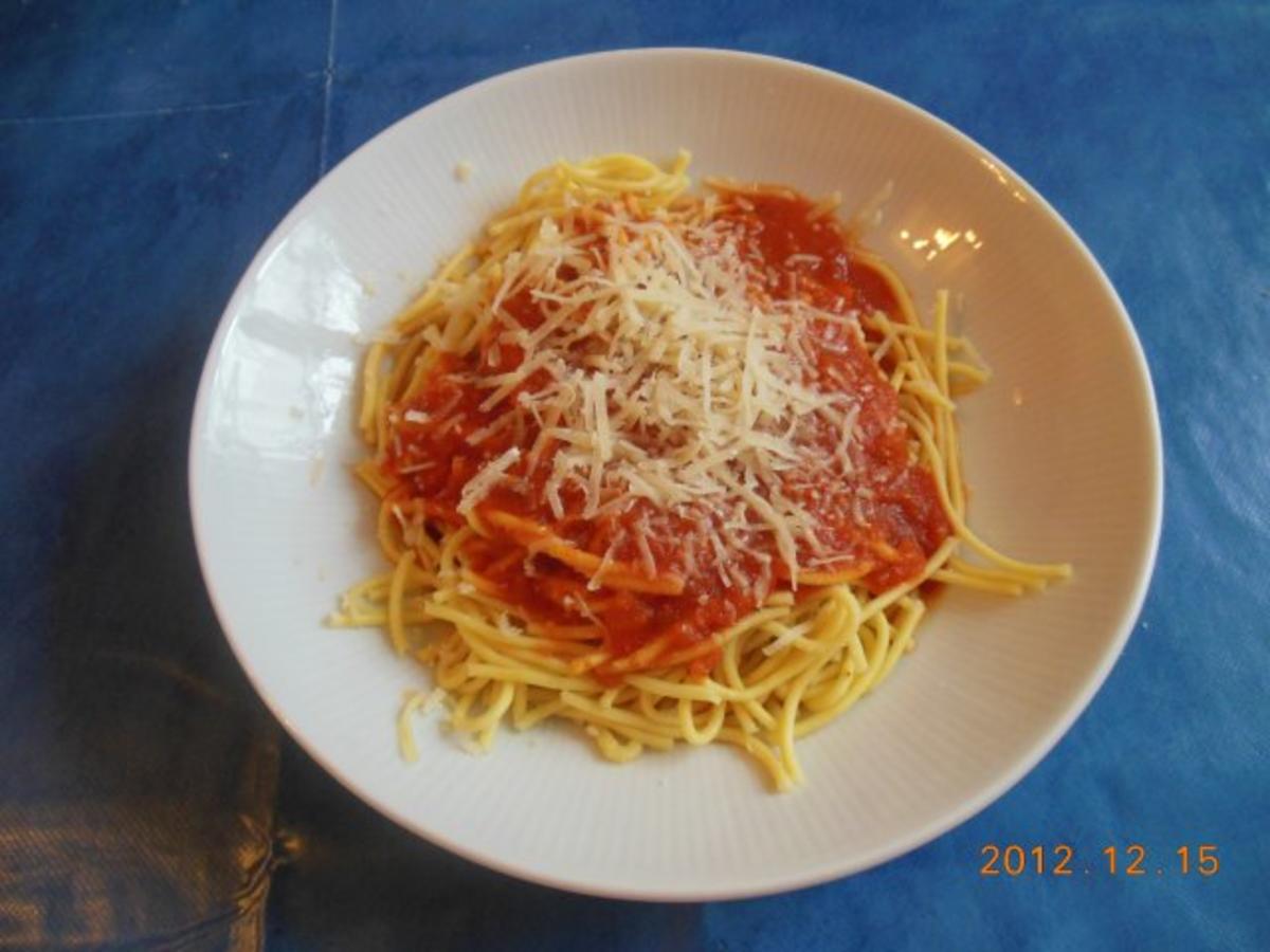 Vegetarisch: Spaghetti Arrabiata - Rezept