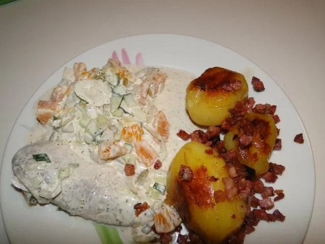 Heringstipp "Andreas Art" mit Mandarinen - Rezept