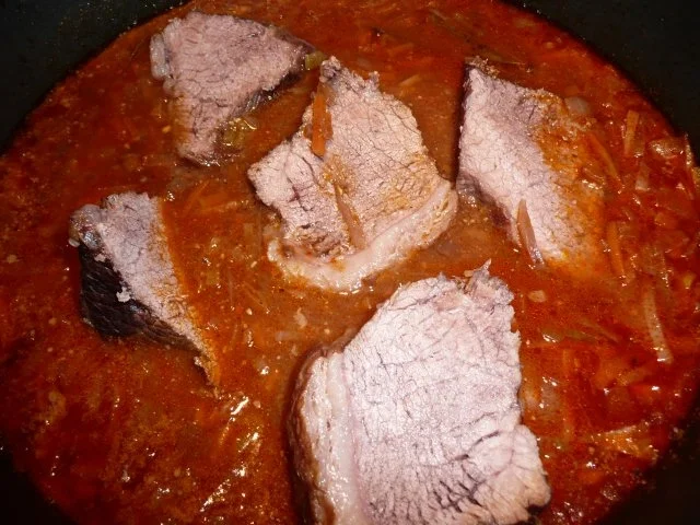 Kartoffelknödel Variation & Bratenfleisch & Feldsalat - Rezept - Bild Nr. 4