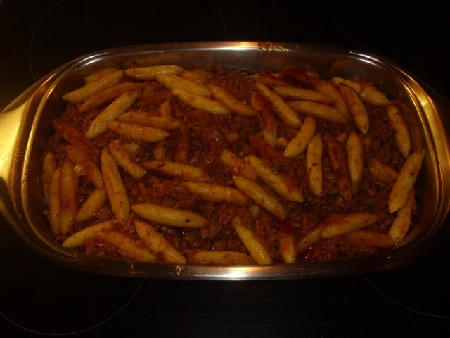 Rezept: Schupfnudel-Sauerkraut-Auflauf Bild Nr. 7 Schupfnudel-Sauerkraut-Auflauf - Rezept - Bild Nr. 7