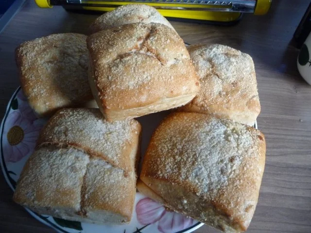 Rezept: Brot & Brötchen : Meine Zwiebel - Kartoffelbrötchen...mal wieder einfach drauf los... Brot & Brötchen : Meine Zwiebel - Kartoffelbrötchen...mal wieder einfach drauf los... - Rezept