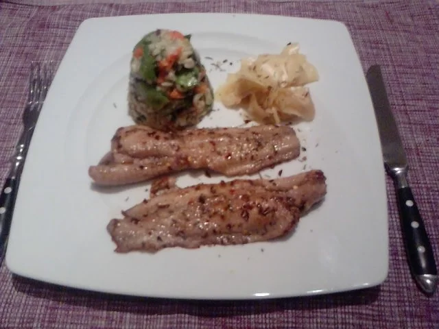 HERR WELS VOM FELS IN DIE PFANNE OHNE PANNE - Rezept