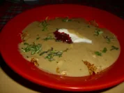 Apfel-Pilz-Süppchen mit frischem Thymian - Rezept