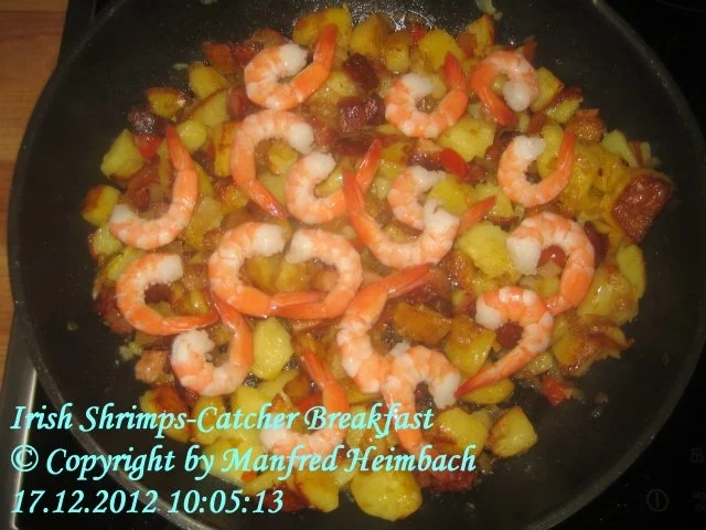 Rezept: Shrimps – Irish Shrimps-Catcher Breakfast Bild Nr. 4 Shrimps – Irish Shrimps-Catcher Breakfast - Rezept - Bild Nr. 4