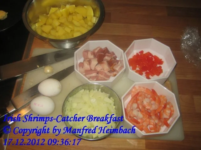Rezept: Shrimps – Irish Shrimps-Catcher Breakfast Bild Nr. 8 Shrimps – Irish Shrimps-Catcher Breakfast - Rezept - Bild Nr. 8
