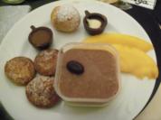 Dessert - Poffertjes mit beschwipstem Eis - Rezept